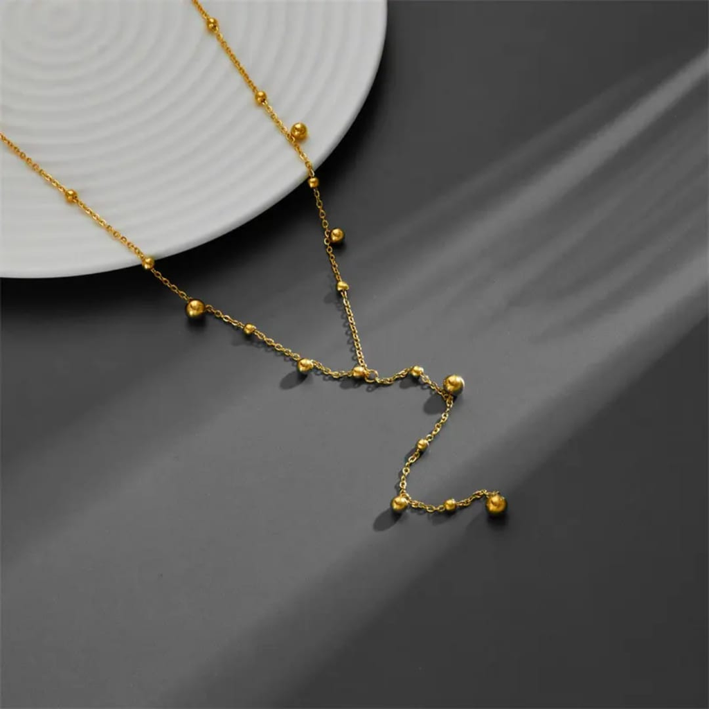 18K Gold Plated Golden Elegance Statement Jewelry Set
