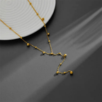 18K Gold Plated Golden Elegance Statement Jewelry Set