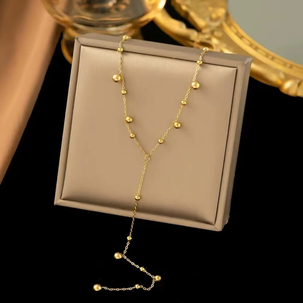 18K Gold Plated Golden Elegance Statement Jewelry Set