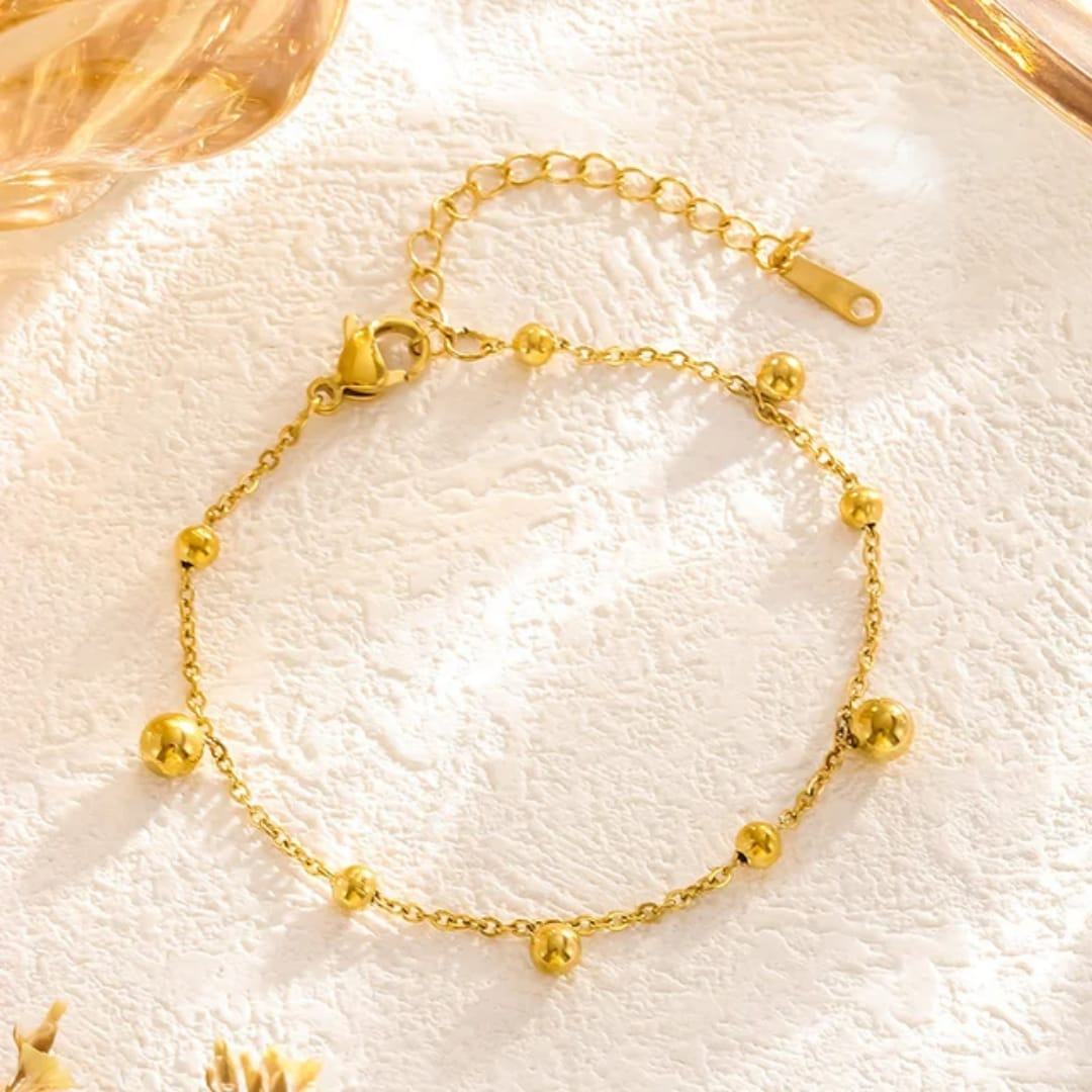 18K Gold Plated Golden Elegance Statement Jewelry Set
