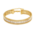 18K Gold Plated Zircon Luxe Bracelet