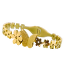 18K Gold Plated Butterfly Bracelet