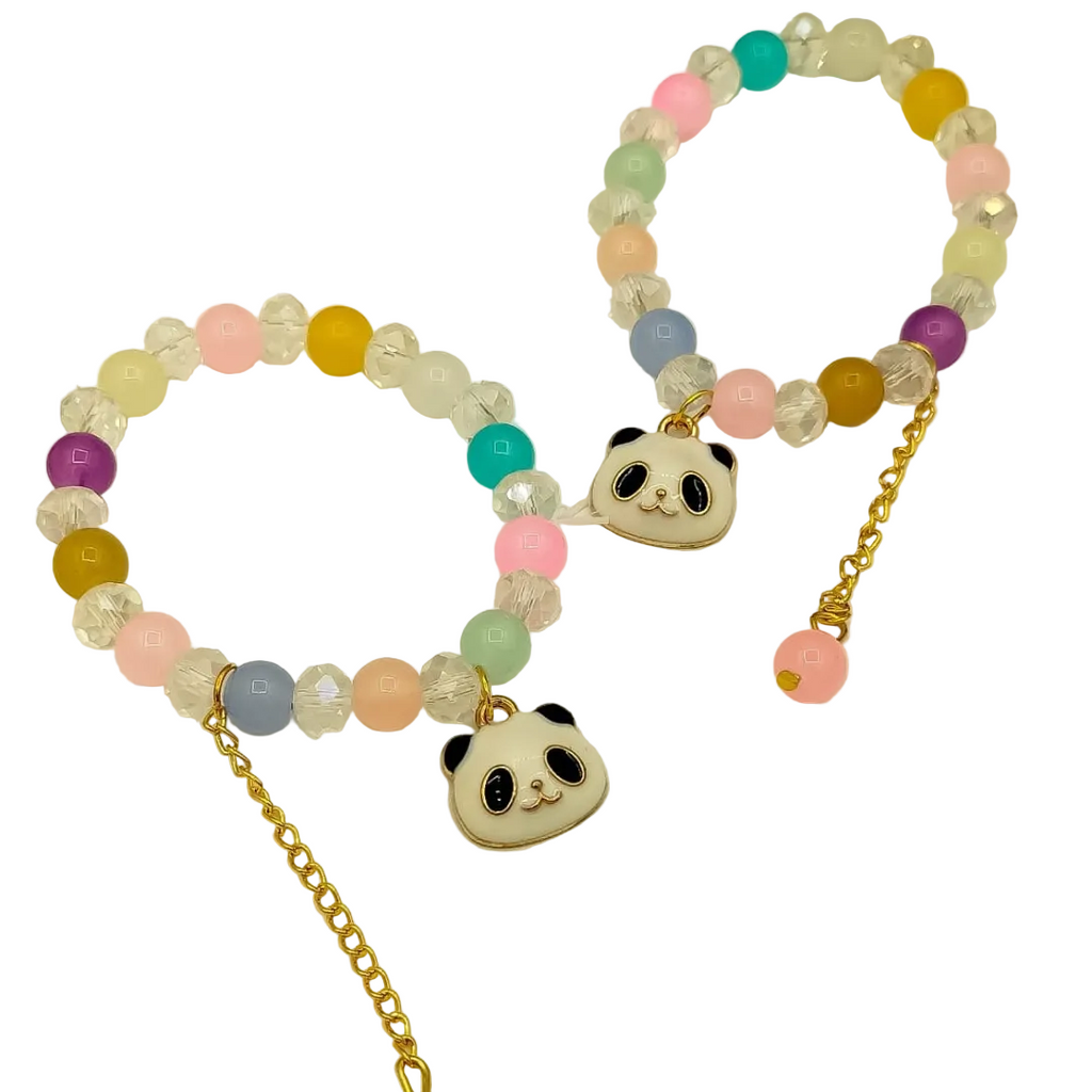 Kawaii Style Panda Beaded Bracelet