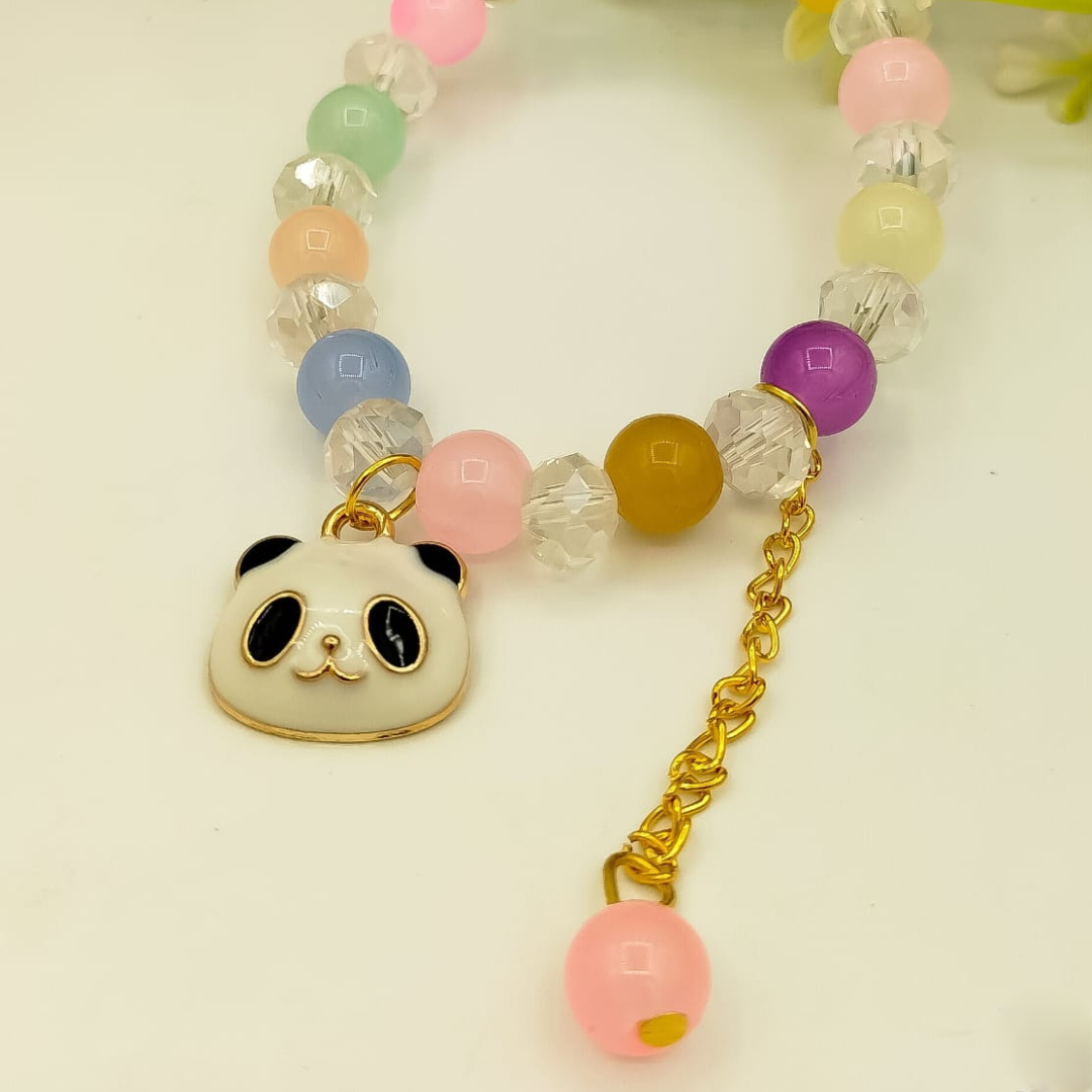 Kawaii Style Panda Beaded Bracelet