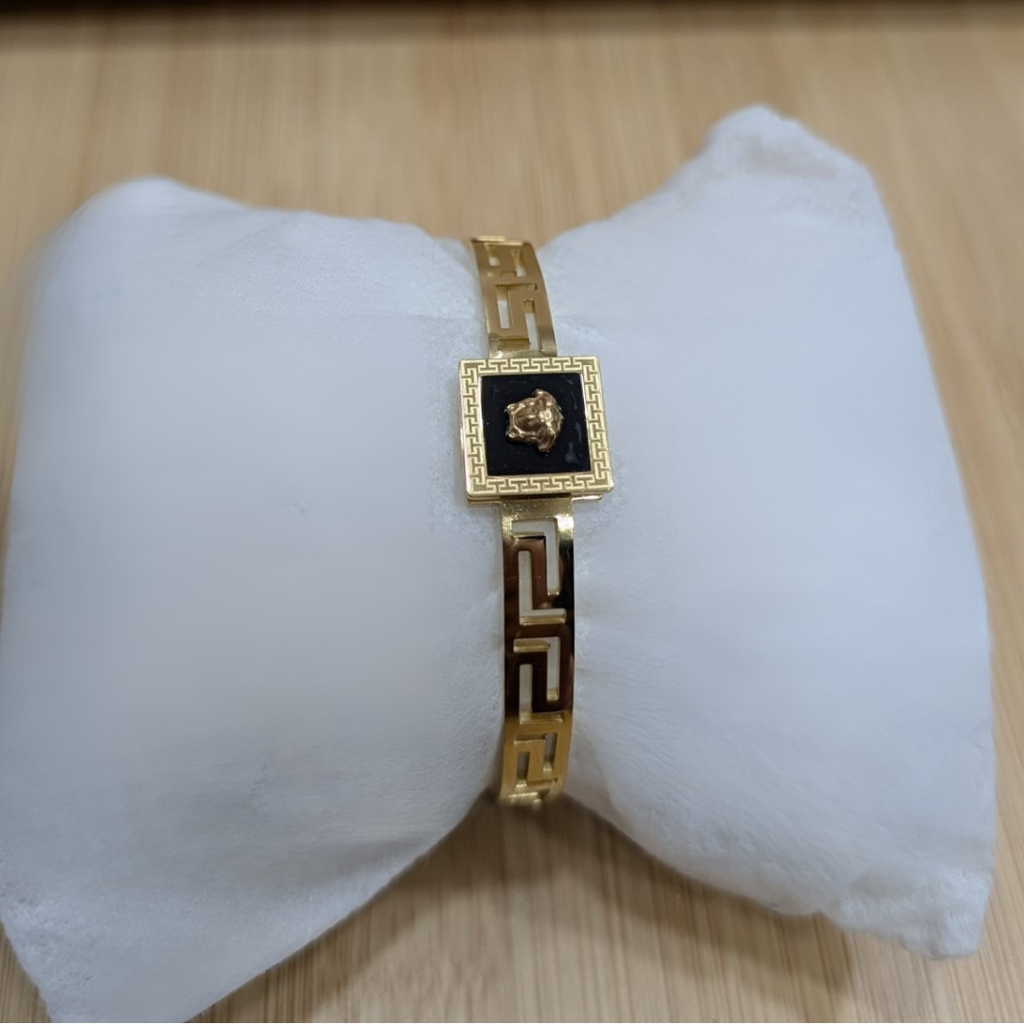 Urban Edge 18K Gold Plated Open Cuff Bracelet