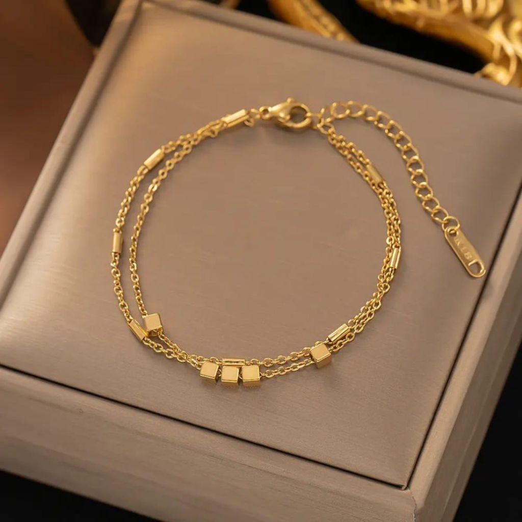 18K Nova Gold Plated Chain Bracelet