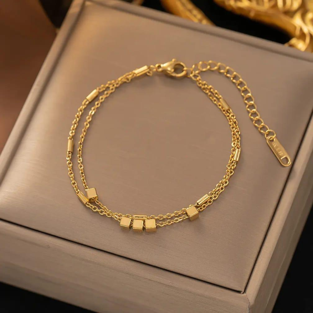 18K Nova Gold Plated Chain Bracelet