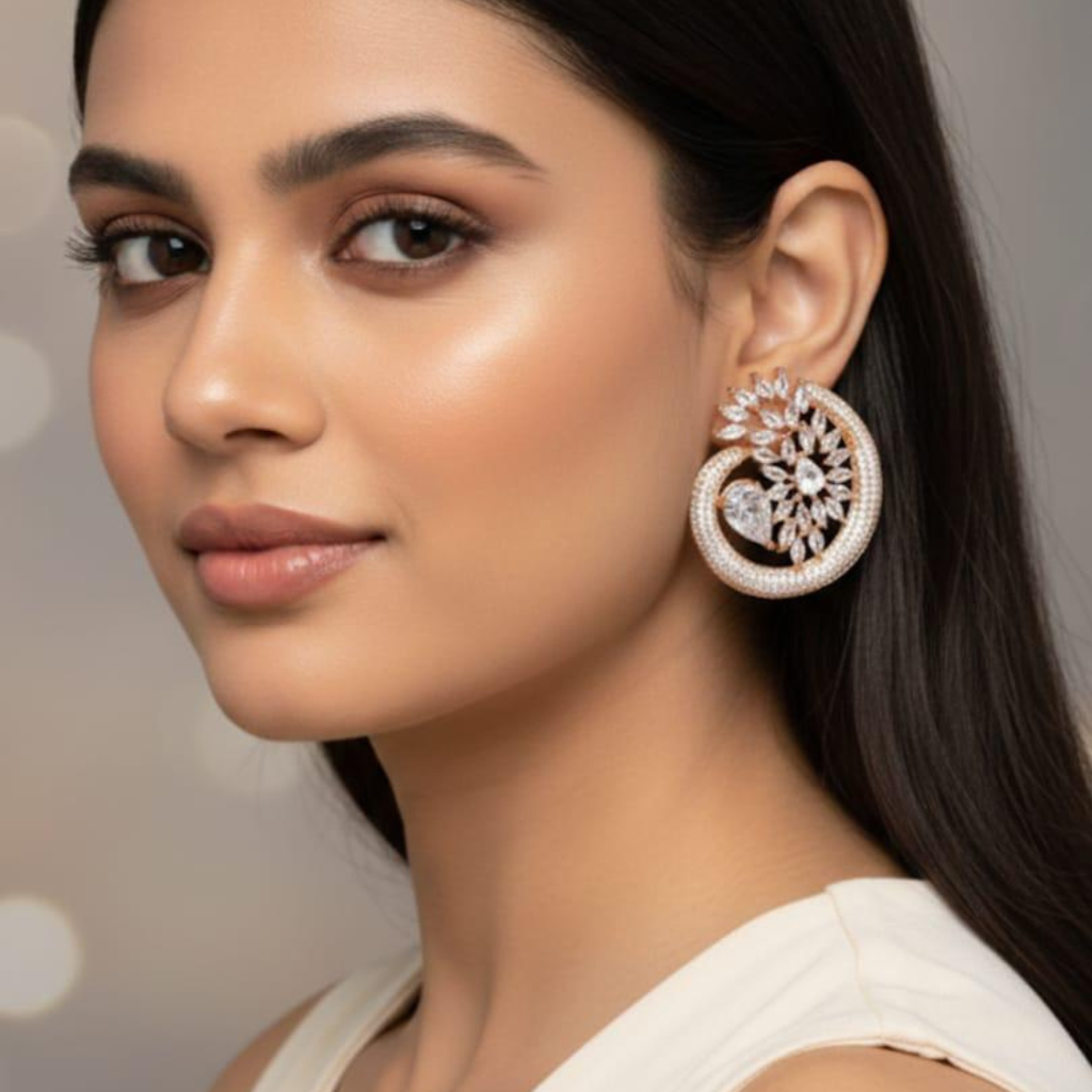 Starlight Crystal Glow Earrings