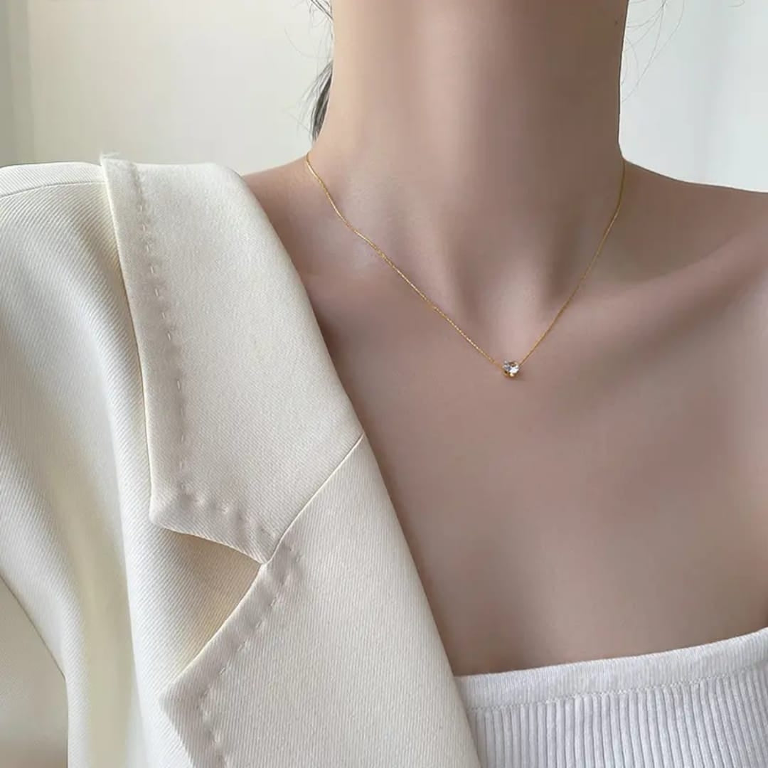 18K Gold Plated Plated Minimal Chain Necklace