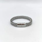 Heavy Cuban Link Men’s Bracelet – Chunky Chain Style (Silver)