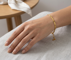 Amour 18k Gold Plated Bracelet