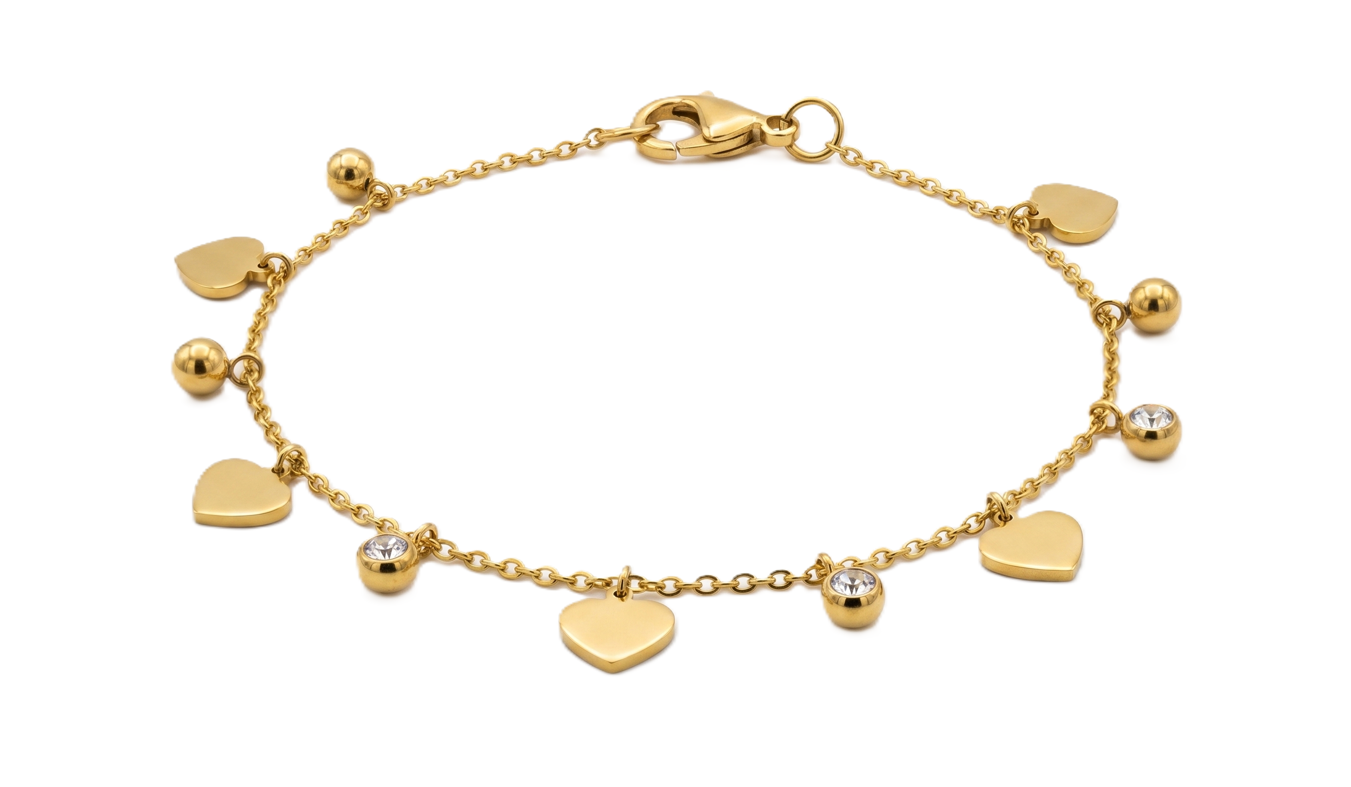 Beloved 18k Gold Plated Bracelet