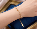 Bijou 18k gold plated bracelet