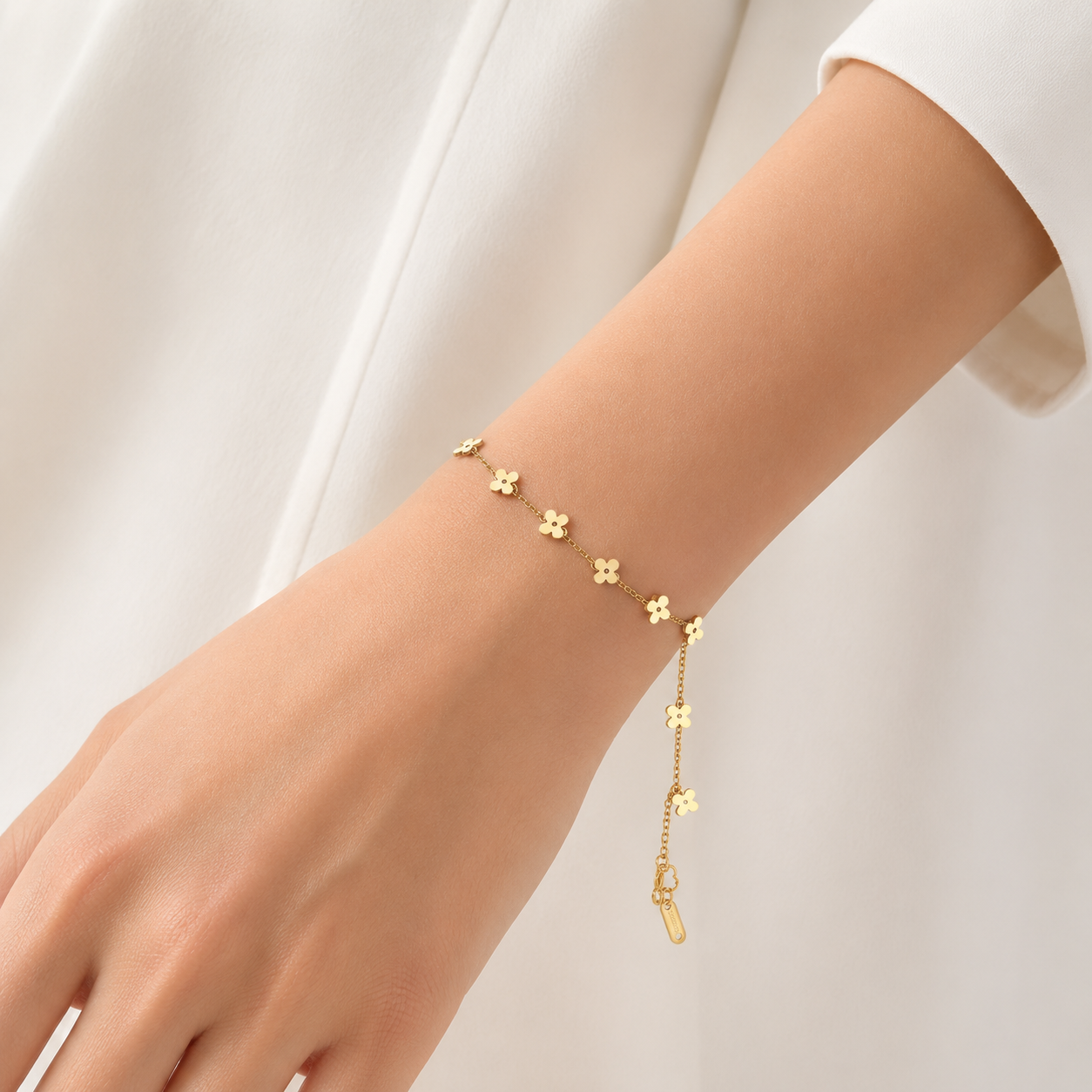 Aurel 18k Gold Plated Bracelet