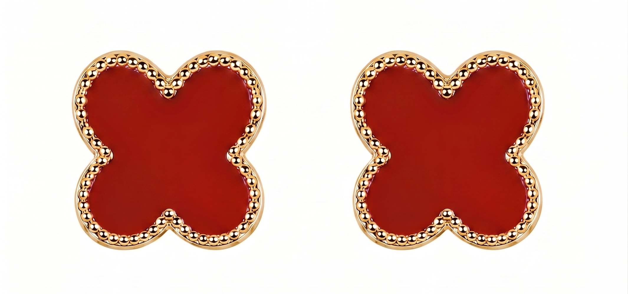 Clover & Bloom Stud Earrings