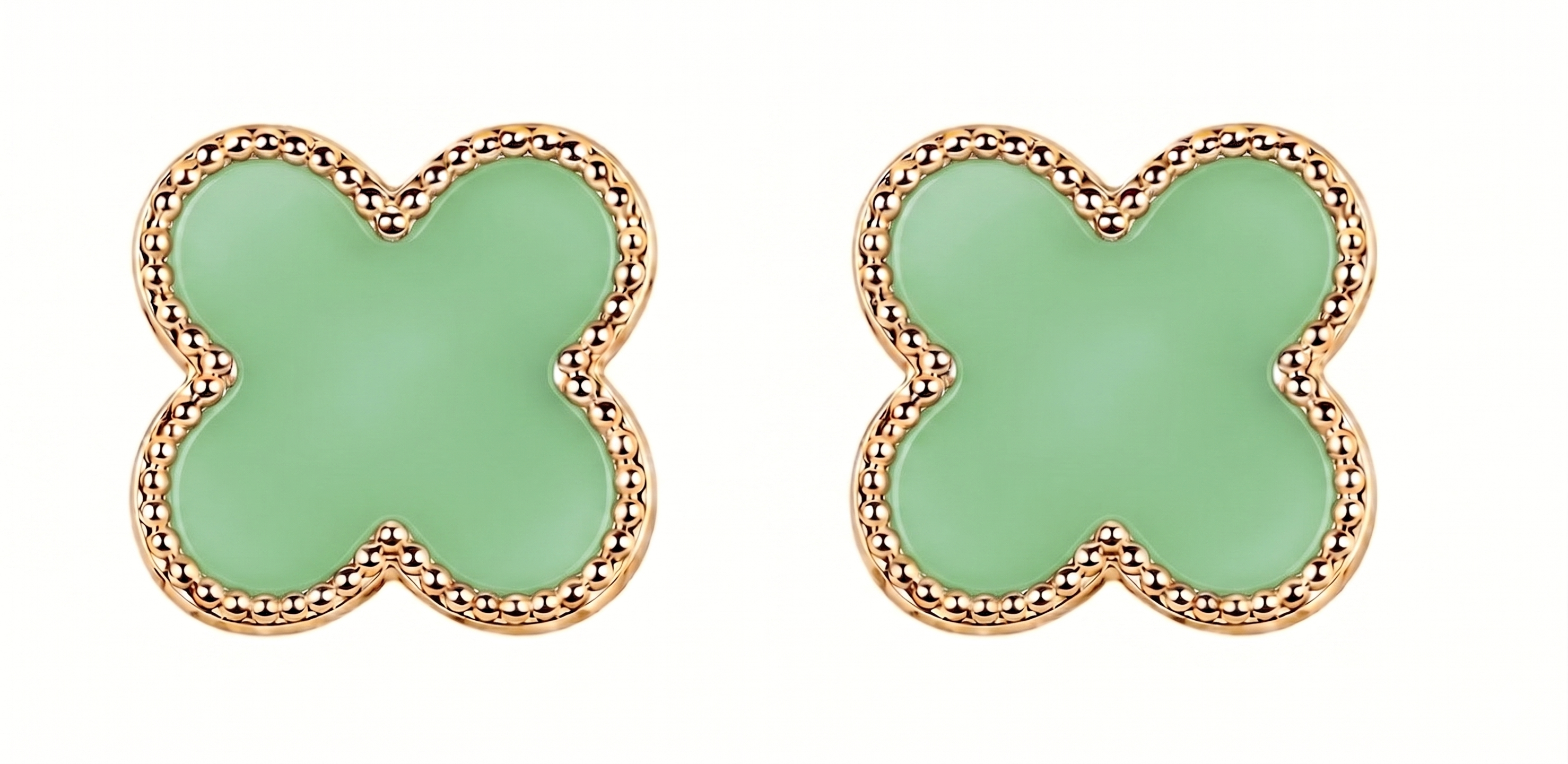 Clover & Bloom Stud Earrings