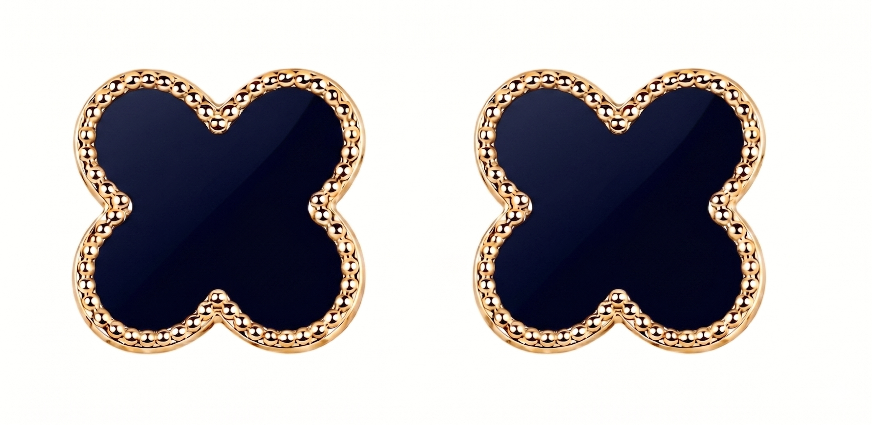 Clover & Bloom Stud Earrings