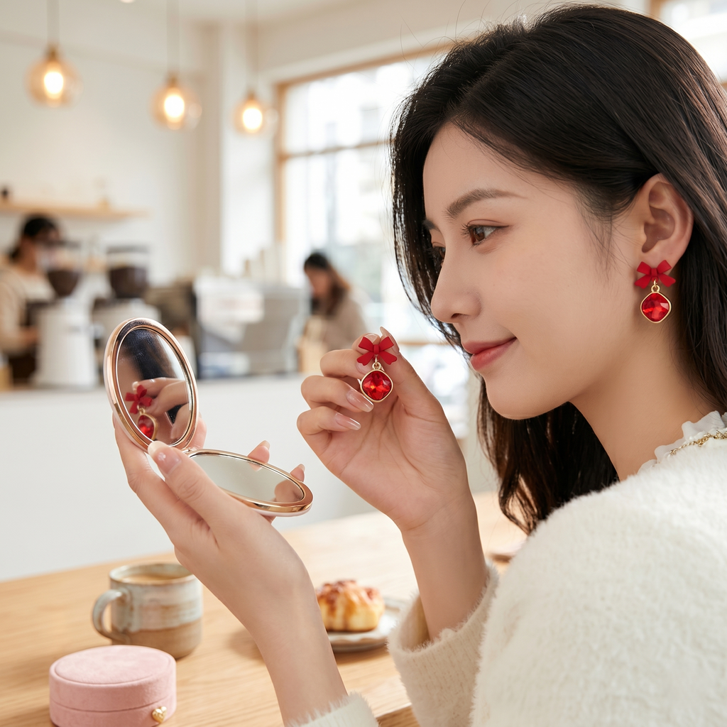 Crimson Grace Earrings