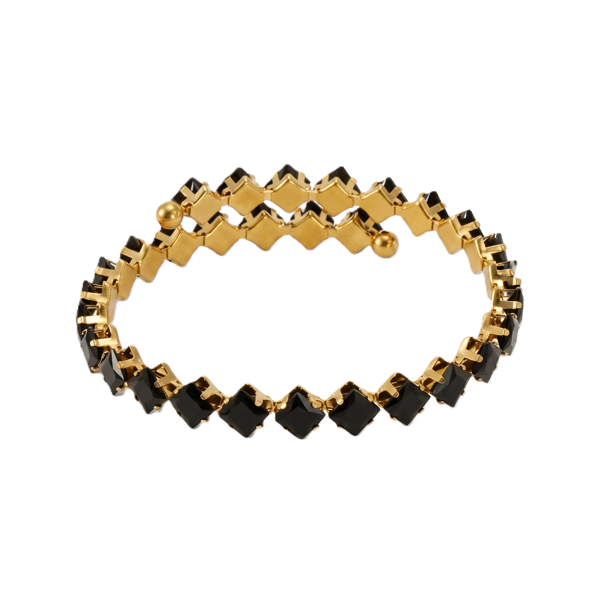 Empress 18k Gold Plated Cuff Bracelet