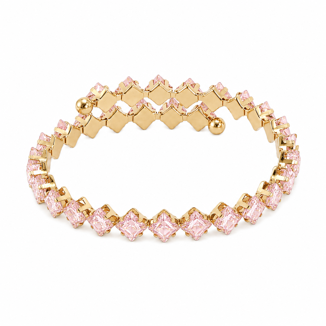 Empress 18k Gold Plated Cuff Bracelet