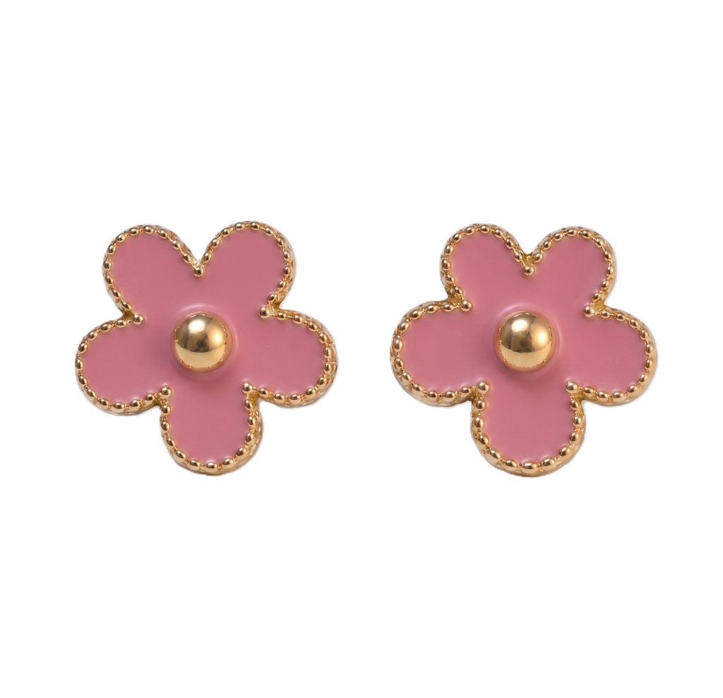 Flower Stud Earrings