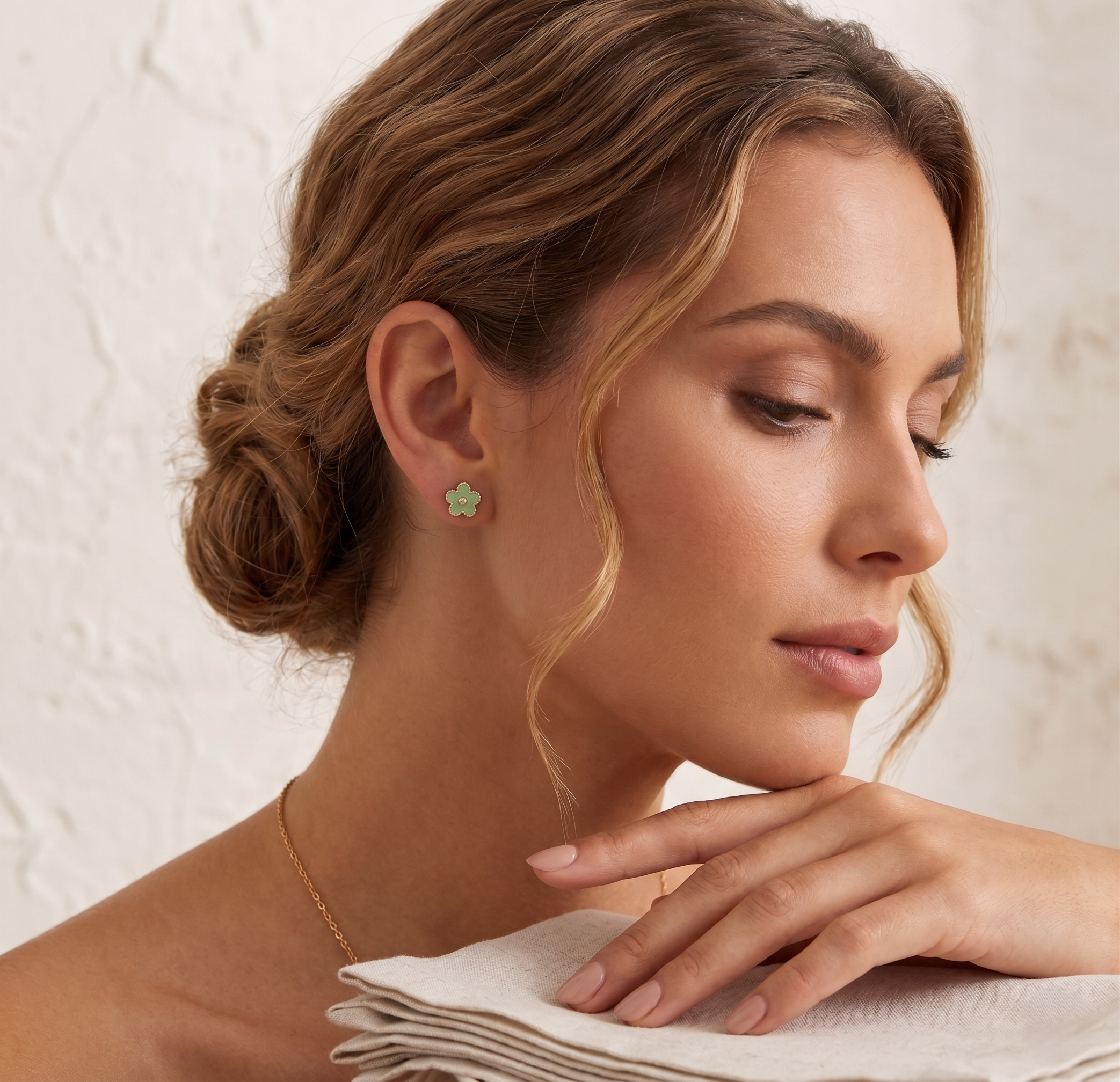 Flower Stud Earrings