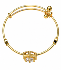 Golden Chime 18k Gold Plated Bangle