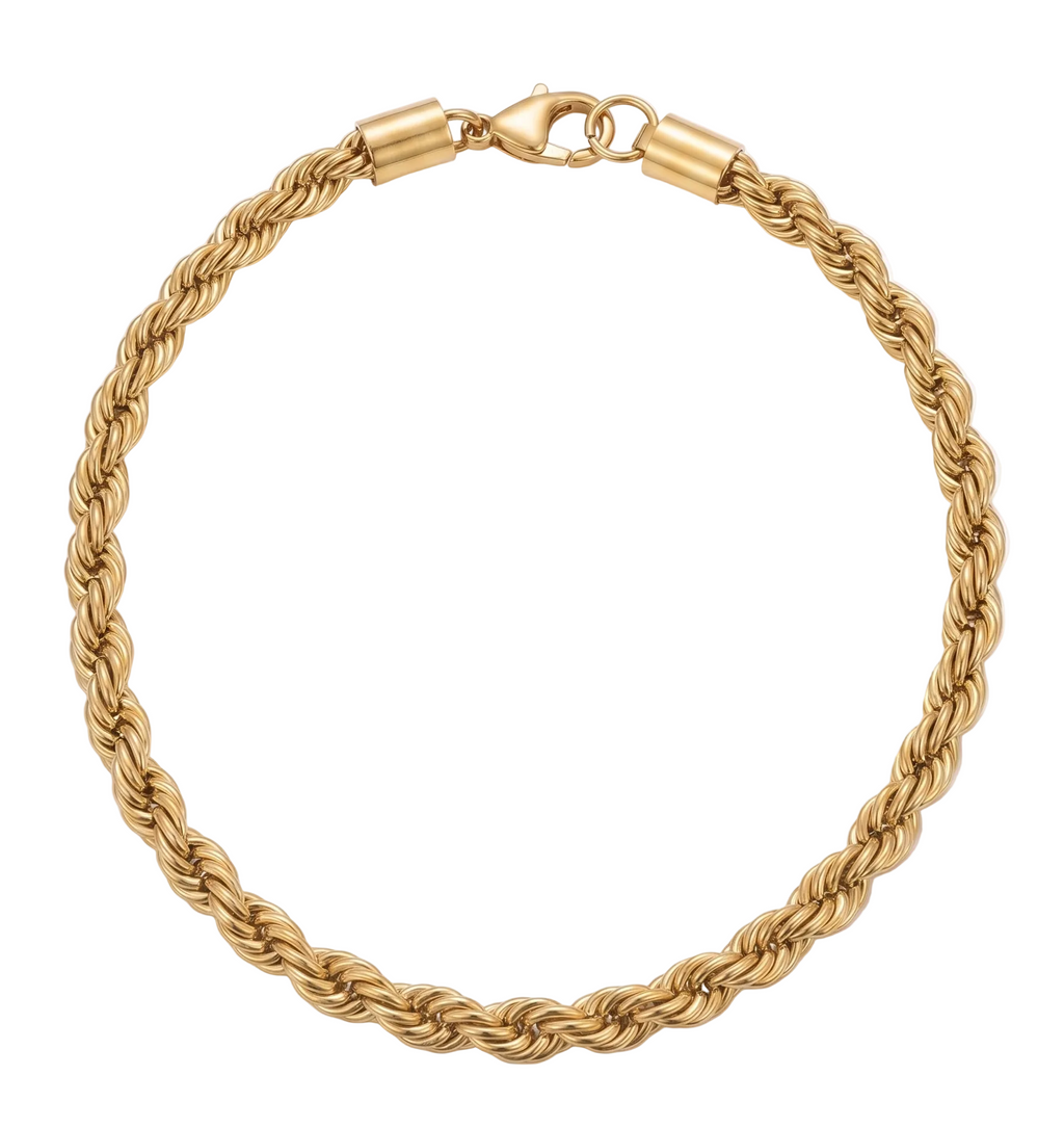 Legacy 18k gold plated bracelet