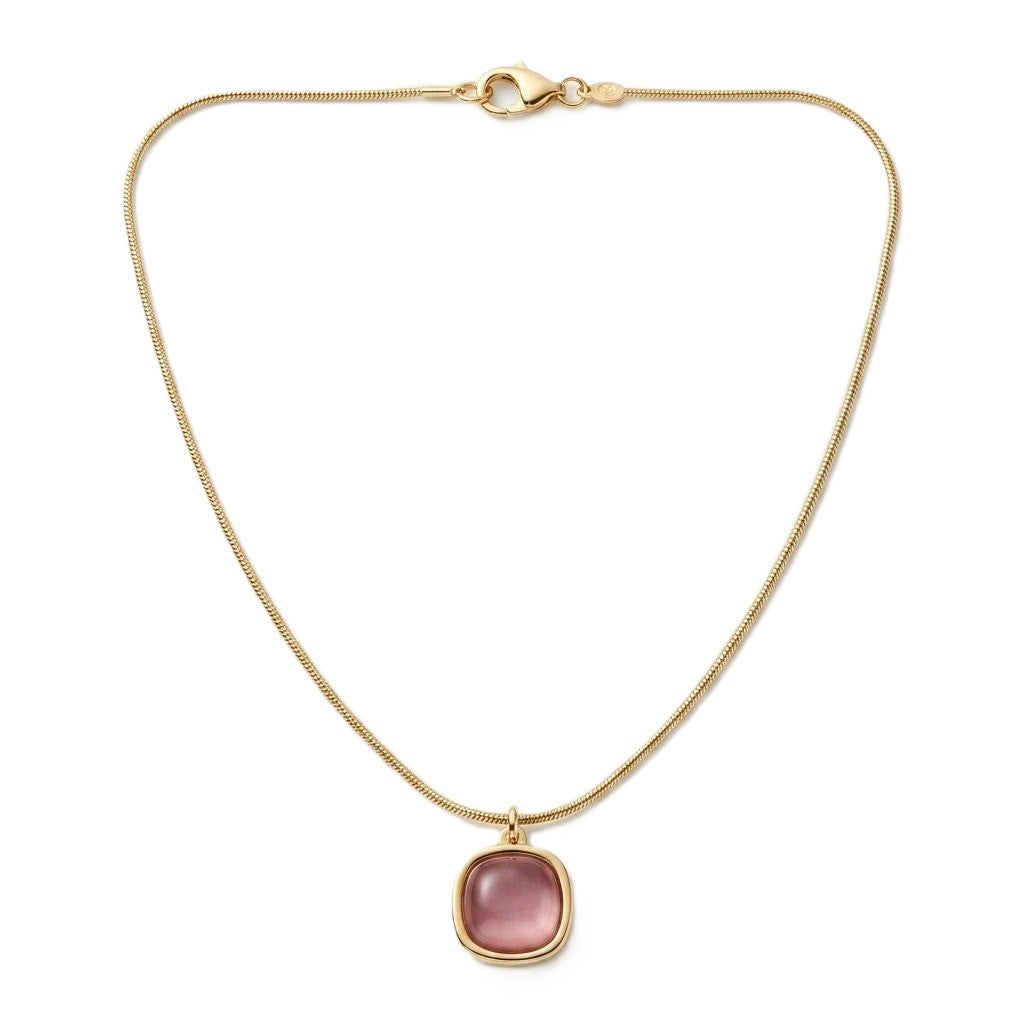 Lumiere 18k Gold Plated Pendant Necklace