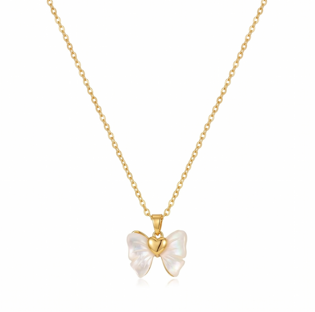 Opulent 18k gold plated pendant necklace