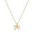 Opulent 18k gold plated pendant necklace