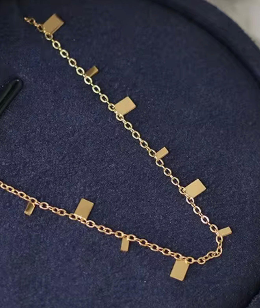 Petite 18k gold plated bracelet