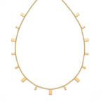 Petite 18k gold plated bracelet