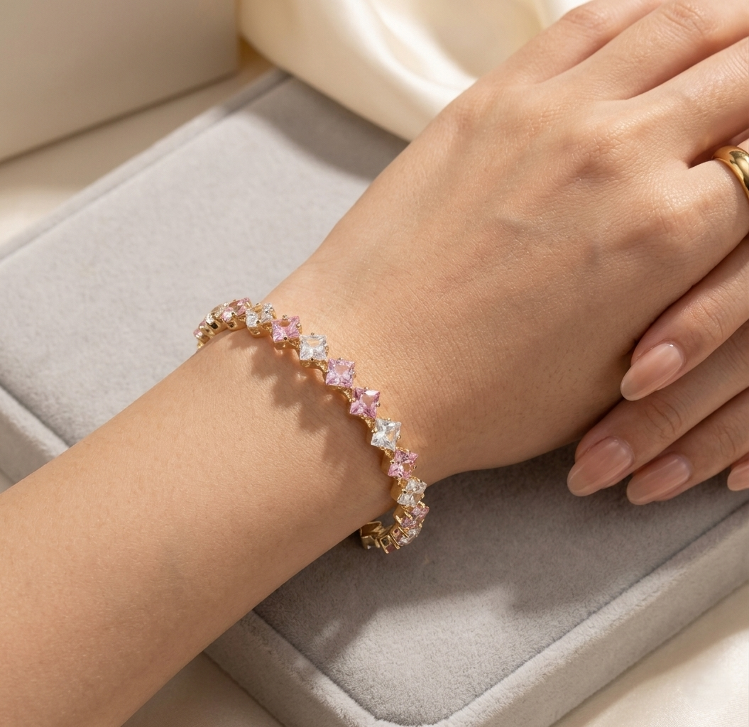 Royale 18k Gold Plated Cuff Bracelet