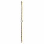 Sovereign 18k gold plated bracelet